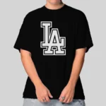 Camiseta Masculina Oversized Los Angeles Estilo e Conforto