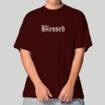 Camiseta Masculina Oversized Blessed Estilo e Conforto D3 - Imagem 13