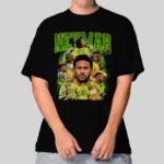 Camiseta Masculina Oversized Neymar Brasil