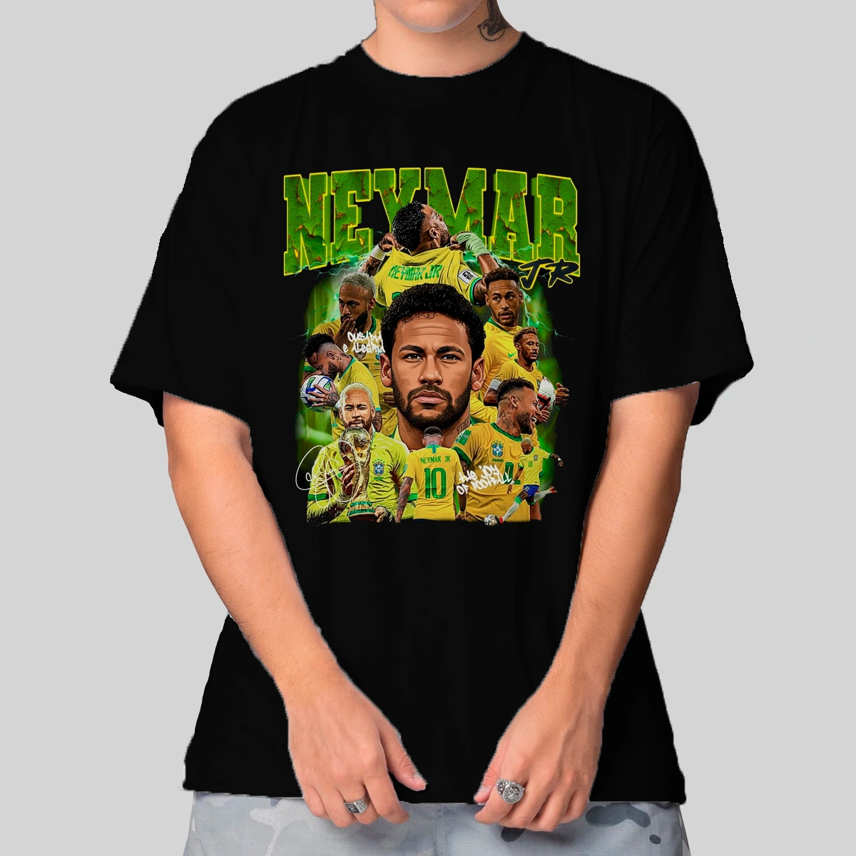 473ff82b-be90-5d98-b6b3-0d443e8dab11.webp Camiseta Masculina Oversized Neymar Brasil - Imagem 1