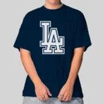 Camiseta Masculina Oversized Los Angeles Estilo e Conforto - Imagem 4