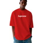 Camiseta Masculina Oversized Supreme - Imagem 7