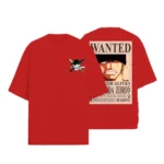Camiseta Masculina Oversized Zoro - Imagem 9