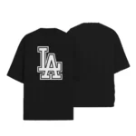 Camiseta Masculina Oversized Los Angeles Estilo e Conforto - Imagem 3