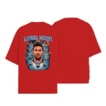 Camiseta Masculina Oversized Messi Argentina Estilo e Conforto - Imagem 9