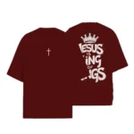 Camiseta Masculina Oversized Jesus is King - Imagem 14