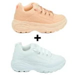 Kit 2 Tênis Plataforma Feminino Bufalo London - Imagem 6