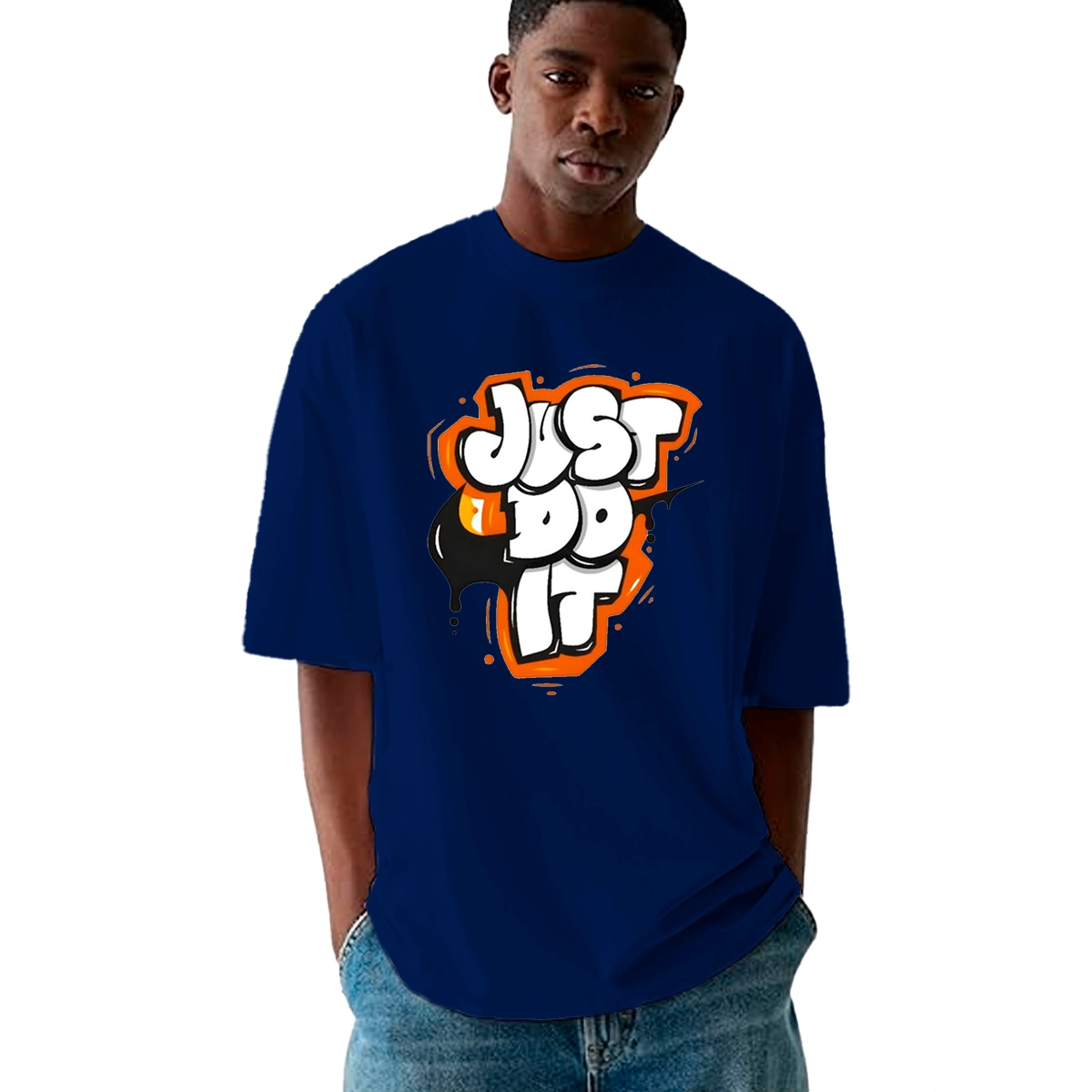 bb3f4b91-6747-578e-a0b9-d4988aeae07a.webp Camiseta Masculina Oversized Just Do It - Imagem 1