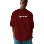 Camiseta Masculina Oversized Supreme - Imagem 10