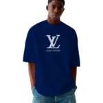 Camiseta Masculina Oversized Louis Vuitton - Imagem 5