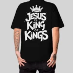 Camiseta Masculina Oversized Jesus is King - Imagem 4