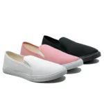 Kit 3 Tênis Feminino Slip On Casual - Imagem 7