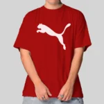 Camiseta Masculina Oversized Puma Logo