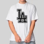 Camiseta Masculina Oversized Los Angeles Estilo e Conforto - Imagem 12