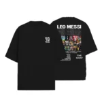 Camiseta Masculina Oversized Messi - Estilo Moderno e Confortável - Imagem 3