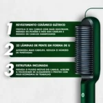 Escova Pente Alisadora Profissional - Imagem 5