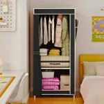 Guarda Roupa Closet Dobrável Organizador com Capa de Tecido - Imagem 4