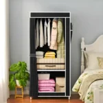 Guarda Roupa Closet Dobrável Organizador com Capa de Tecido - Imagem 3