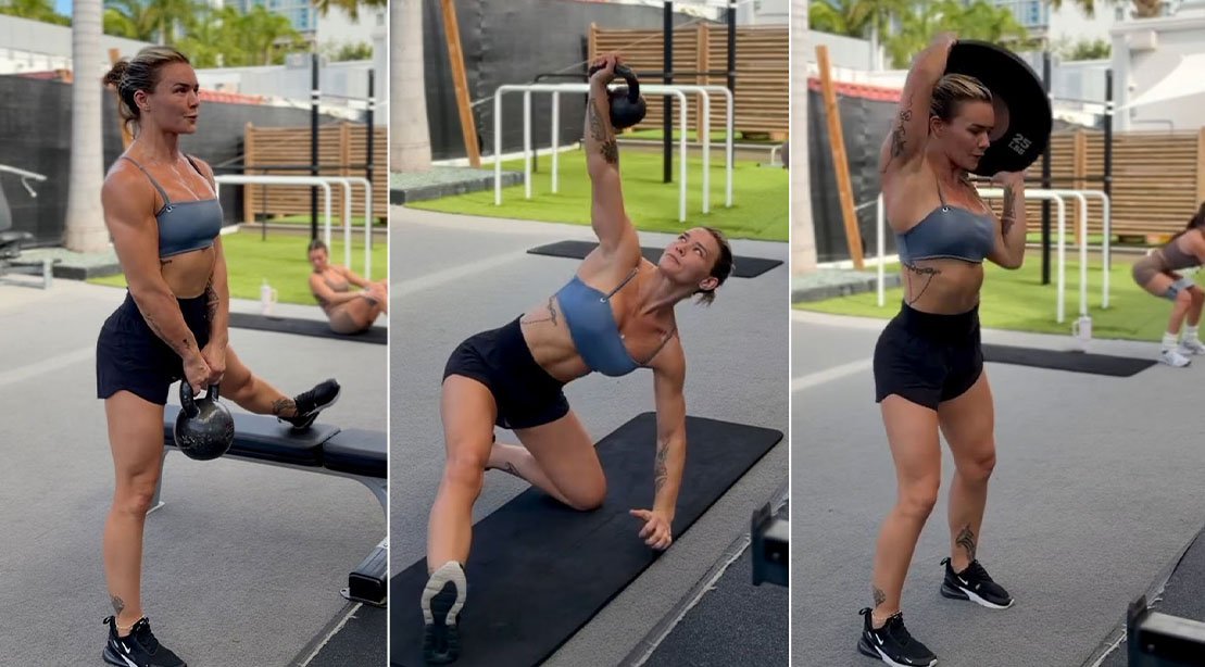 A campeã mundial de Jiu-Jitsu Maggie Grindatti explica seu treino de corpo inteiro para queima de gordura