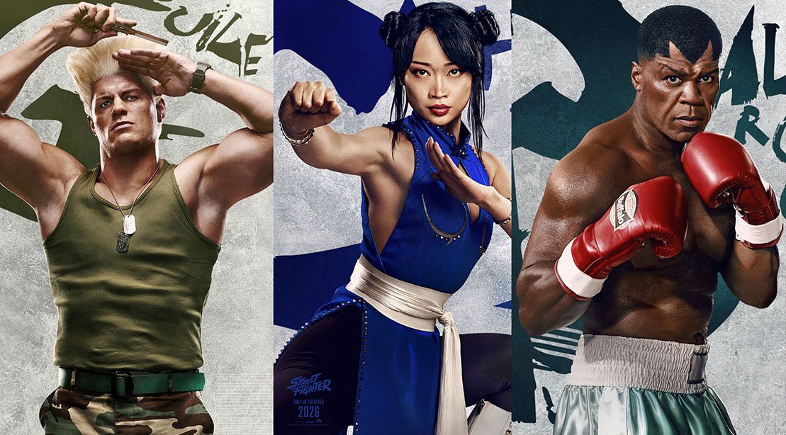 Elenco estrelado do filme Street Fighter (2026) traz o clássico dos anos 90 de volta à vida