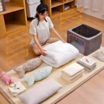 Caixa Organizadora De Roupas Multiuso Dobrável - VERDE - Imagem 4