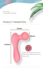 Massageador Elétrico Portátil Vermelho - Imagem 4