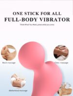 Massageador Elétrico Portátil Vermelho - Imagem 6