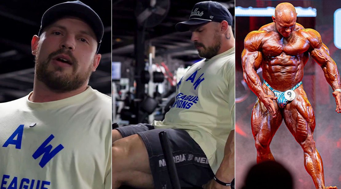 IFBB Pro Martin Fitzwater revela o exercício secreto para quadriciclos maiores e mais fortes