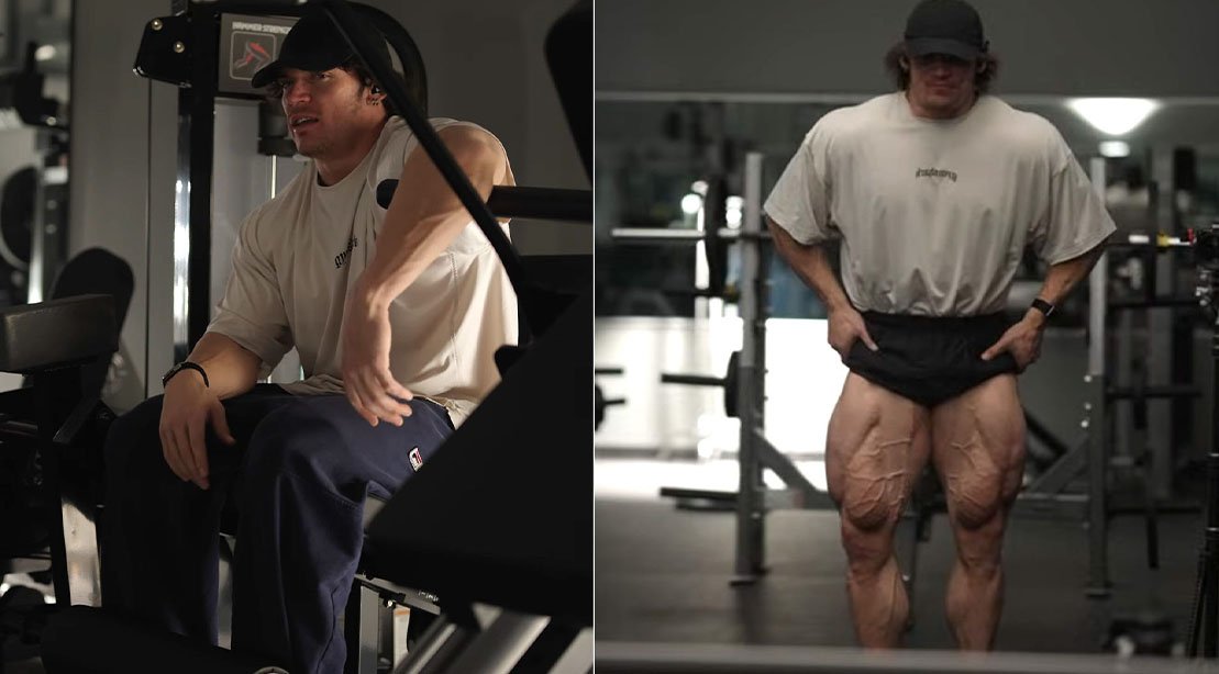 Treino de quatro dias 'Sem dor, sem veia' de Sam Sulek