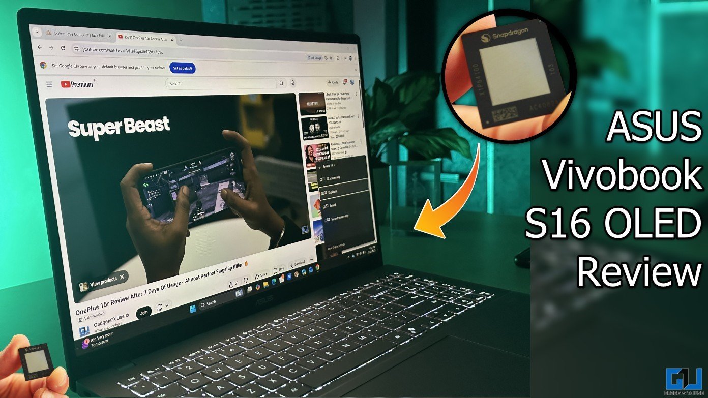 ASUS Vivobook S16 OLED Review