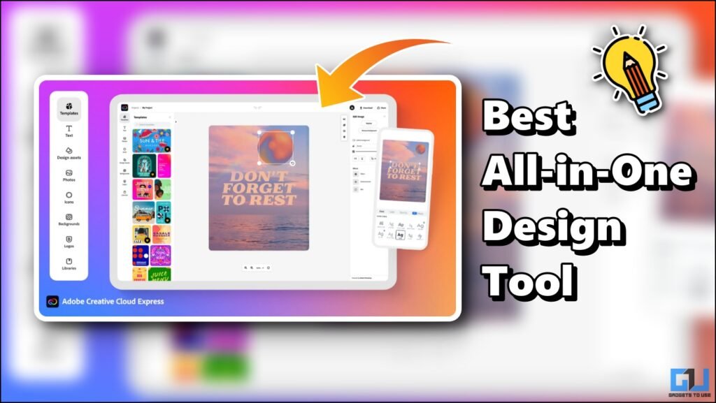 Adobe Express All in One Design Tool