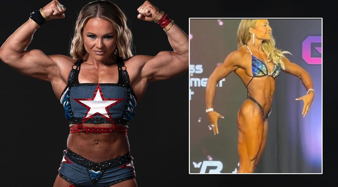 A estrela da WWE Ivy Nile mostra sua transformação física ao vencer o programa de fisiculturismo