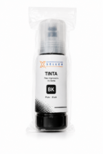 Kit Refil 544 L3150 L3210 L3220 compatível com Tinta Pack 4 Cores Amarelo Preto Ciano Magenta Xseller544 - Imagem 5