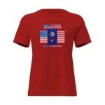 Camisa Feminina Baby Look Estados Unidos Varias Estampas - Imagem 23