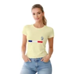 Camisa Feminina Baby Look  França Varias Estampas - Imagem 30