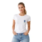 Camisa Feminina Baby Look Brasil Varias Estampas - Imagem 3