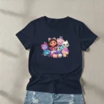 Camiseta Infantil Menina Casa do Gaby e Seus Amigos - Imagem 5