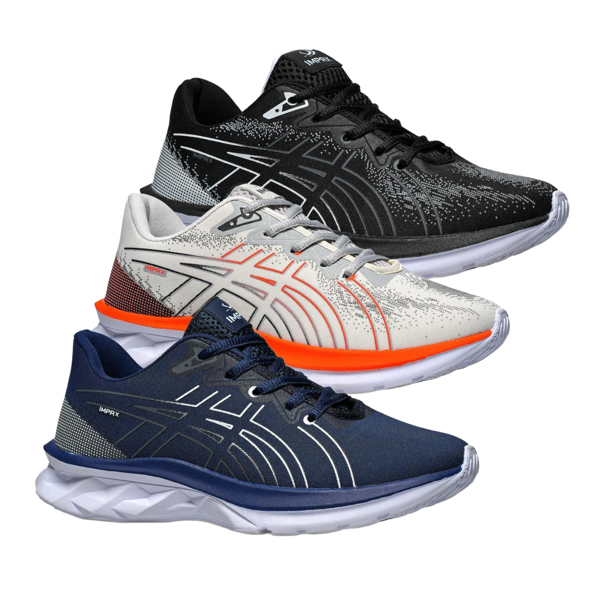 0cdab2c9-6ad1-550c-be8d-8af74dc7029d.webp Kit 3 Tênis Masculino Abuzze Estiloso Esportivo Academia Leve Confortável - Imagem 1