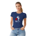 Camisa Feminina Baby Look Dia dos Namorados Metade do Coração Dele - Imagem 15