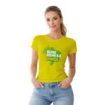Camisa Feminina Baby Look Brasil Varias Estampas IV - Imagem 41
