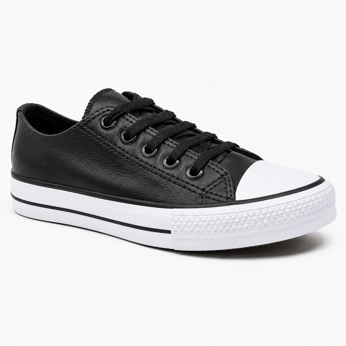 1b668f97-ee97-5408-9e8d-c2aa36c8b131.webp Tênis Feminino Casual Couro Ab Star - Imagem 1