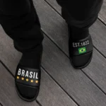 Chinelo Slide Masculino Brasil EST 1822 - Imagem 14