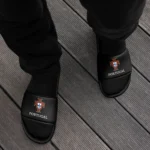 Chinelo Slide Masculino Seleção Portugal Varias Estampas - Imagem 30