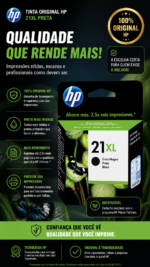 Kit Cartucho de Tinta HP 21 XL + HP 22 XL Preto Colorido Alto Rendimento Compatível HP Deskjet F380 F4180 F4280 F2280 3920 3940 PSC 1410 1510 Impressora - Imagem 2
