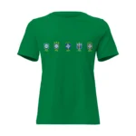 Camisa Feminina Baby Look Linha Do Tempo Brasil - Imagem 21