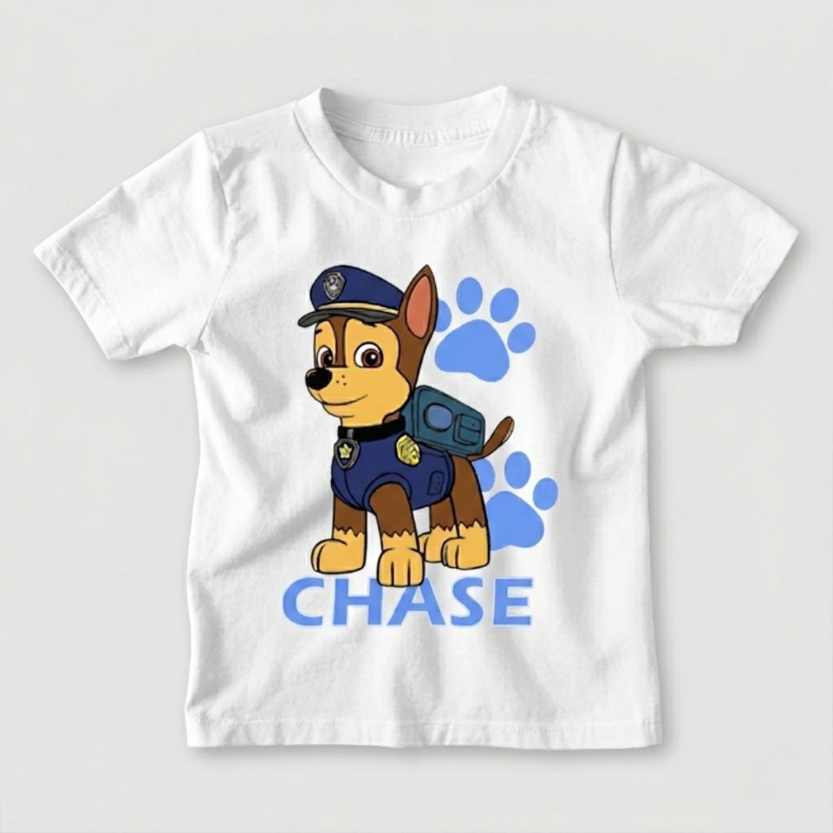 311daf6b-32a0-5825-ae63-92604b40f1a3.webp Camiseta Infantil Menino Patrulha Canina Chase - Imagem 1