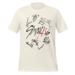 Camisa Feminina Baby Look Stray Kids Asinaturas - Imagem 21