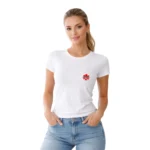 Camisa Feminina Baby Look Canadá Varias Estampas - Imagem 3