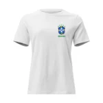 Camisa Feminina Baby Look Brasil Varias Estampas