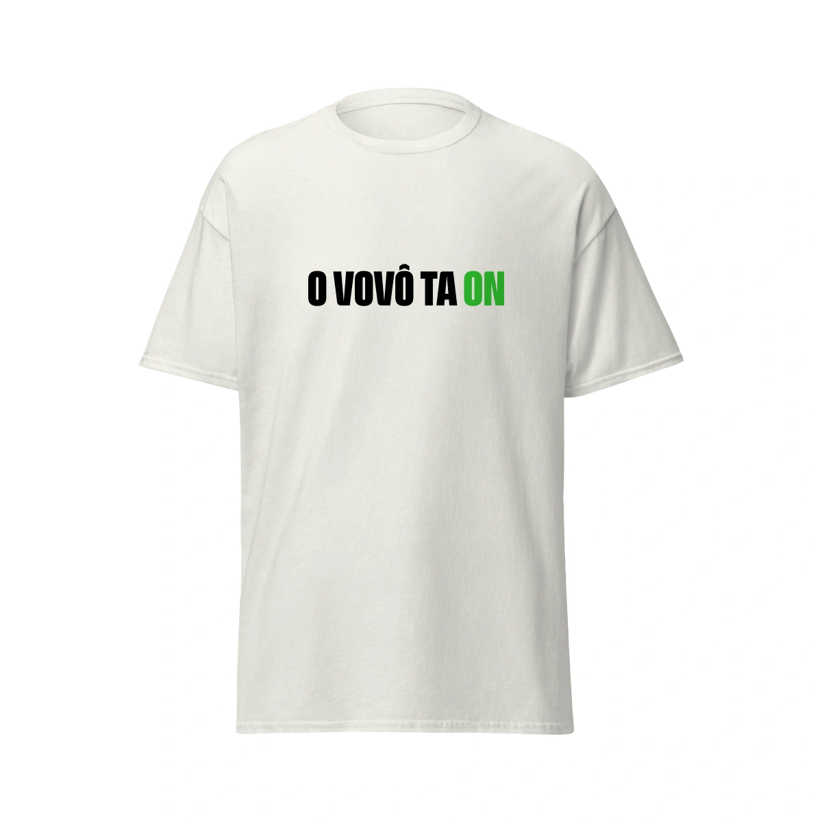 3e0f5383-9f04-501d-85cd-15b93fd435d1.webp Camisa masculina Dia dos Avós O Vovô Ta ON - Imagem 1